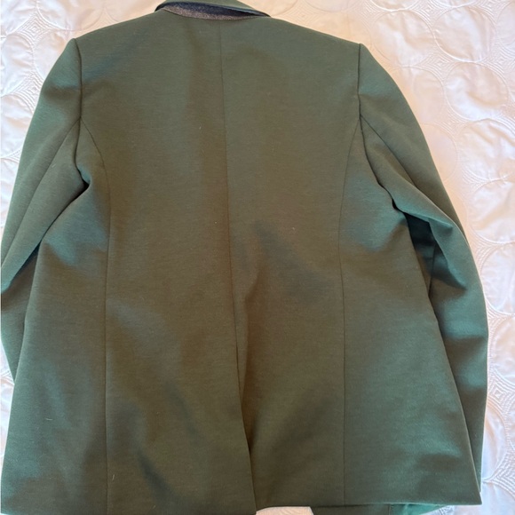 Ann Taylor Green Women's Blazer - Picture 5 of 6